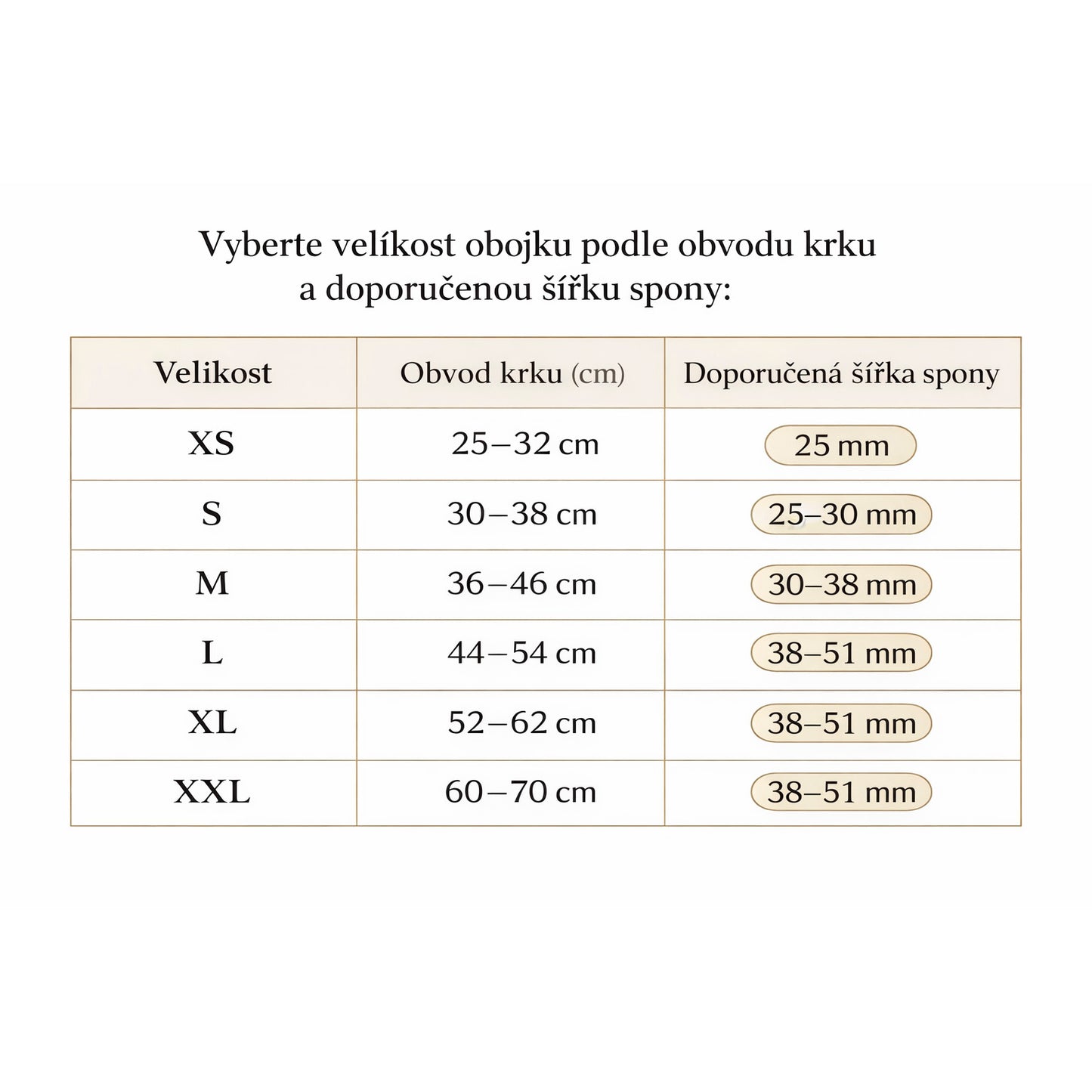 Obojek GioiaDare® Klasik